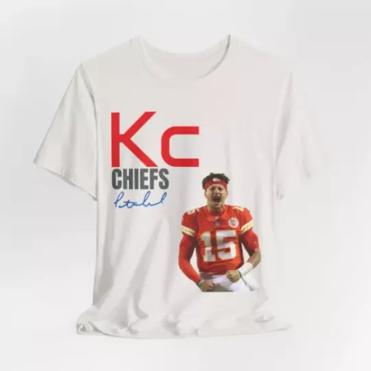 Kansas Chiefs Patrick Mahomes football Fan T-Shirt, Game Day Football T-Shirt