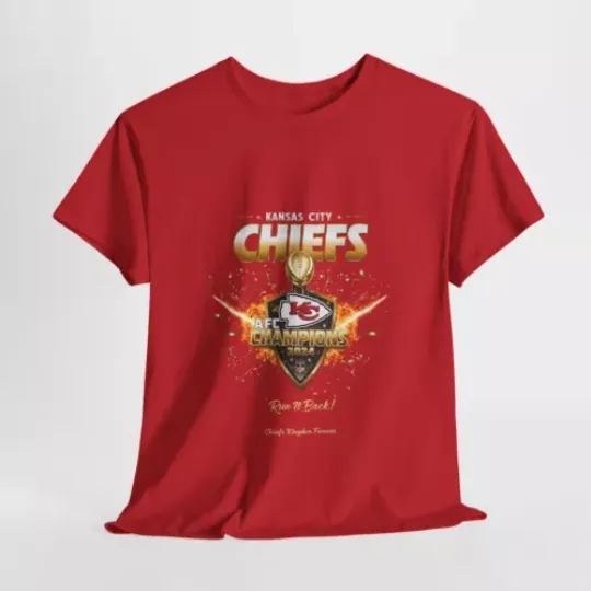 Kansas Chiefs Championship T-Shirt, Unisex Football Shirt, Game Day Football T-Shirt