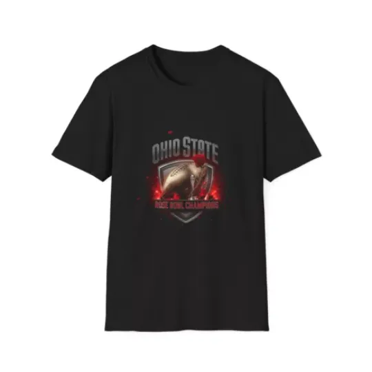 Ohio Rose Bowl Champions T-Shirt, College Football Tee, Game Day Football T-Shirt