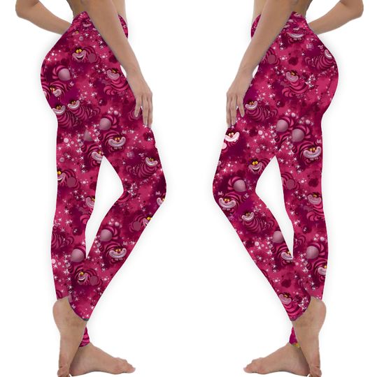 The Cheshire Cat Alice in Wonderland Soft Leggings