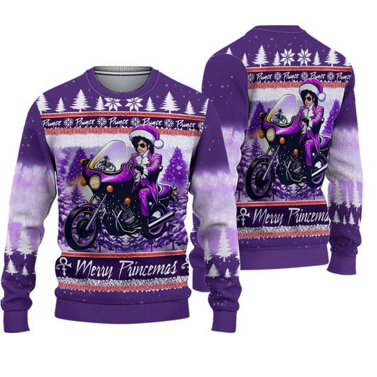 Discover Prince Merry Princemas Happy Time Celebrating Christmas Ugly Sweater