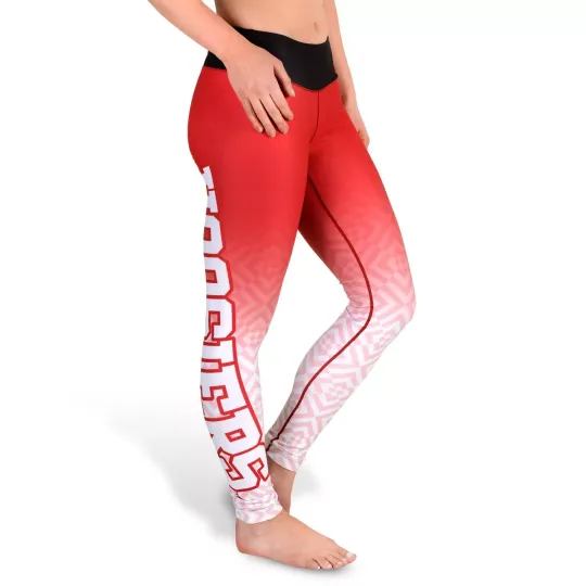 Indiana Hoosier Print Leggings Women's, Game Day Leggings