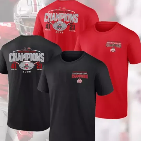 State Buckeyes College Football Playoff 2025 Rose Bowl Champions