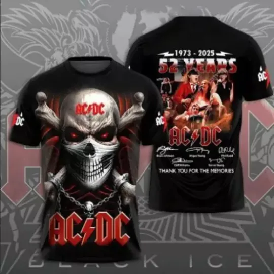 Power Up North American Tour 2025 M55-3D T-Shirt