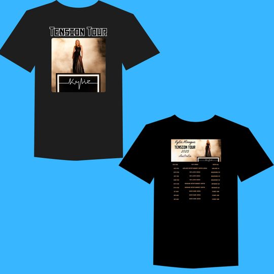 Kylie Minogue Australian Tour 2025 shirt