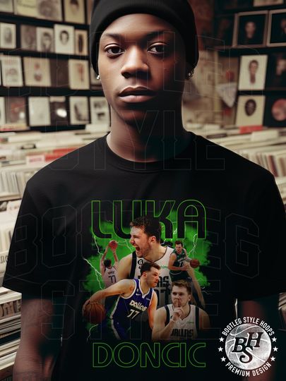 Luka Doncic Shirt for Men Women Vintage Basketball Shirt Bootleg T-Shirt Classic 90s Graphic Tee Gift for Cleveland Basketball fan