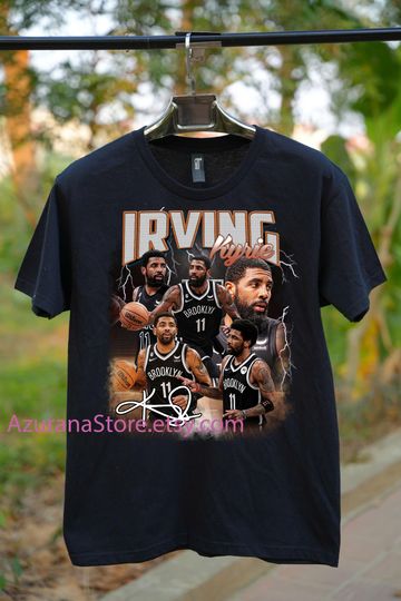 Kyrie Irving Shirt Basketball Player Playoffs Tshirt Classic 90s Graphic Tee Unisex Sweatshirt Hoodie Slam Dunk Vintage Bootleg Gift NZ187