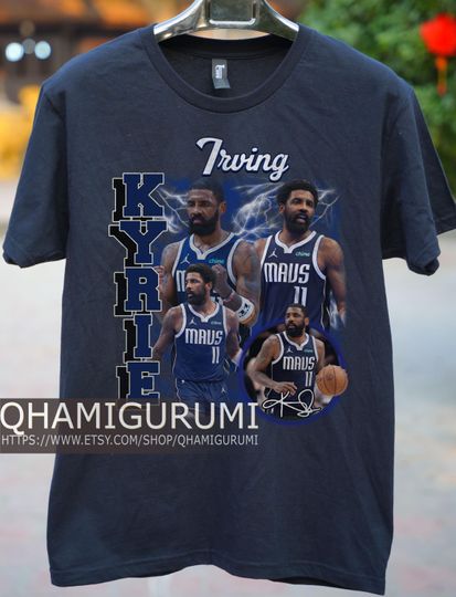 Limited Kyrie Irving Shirt Graphic Sport Tshirt Player Bootleg Vintage 90s basketball Unisex Sweatshirt full Adult and Youth sizes  BS3497