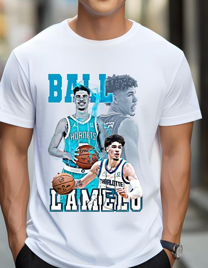 Lamelo  T Shirt, Anthony Edwards 90s Bootleg Style Rap Shirt,  for Men Women Vintage Shirt,  Classic 90s Graphic T-Shirt