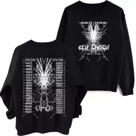 Ken Carson Chaos World Tour Sweatshirt Gift For Fans Double-Sided