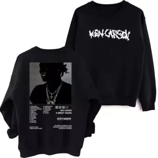 Ken Carson A Great Chaos Sweatshirt For Fans Double-Sided