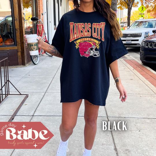 Vintage KC | Unisex t-shirt | Chiefs tee, Kansas City Football, Game Day Outfit, KC, Red, Trendy, Distressed, Men