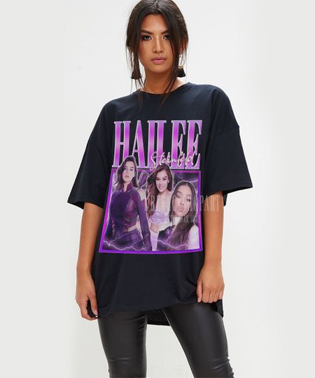 Hailee Steinfeld Homage Shirt, Hailee Steinfeld Shirt, Hailee Steinfeld Singer 90s Shirt, Hailee Steinfeld Tshirt, Hailee Steinfeld Fan Gift