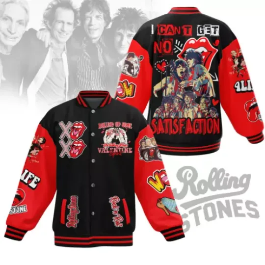 The Rolling Stones New Baseball Jacket For Fan