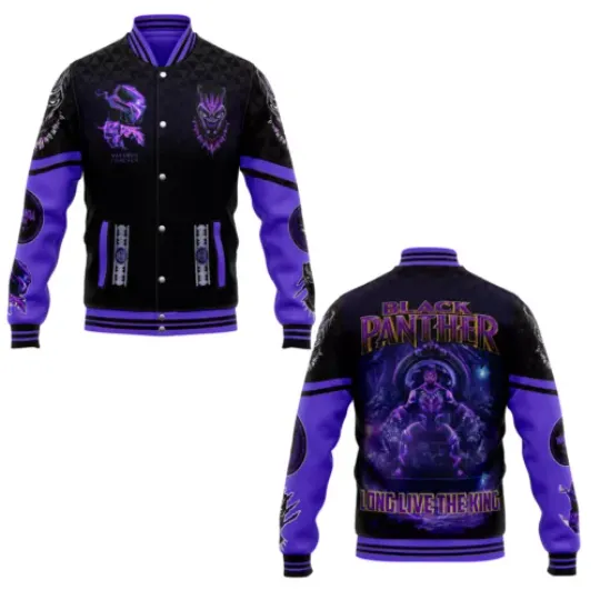 Discover Black Panther New Baseball Jacket For Fan