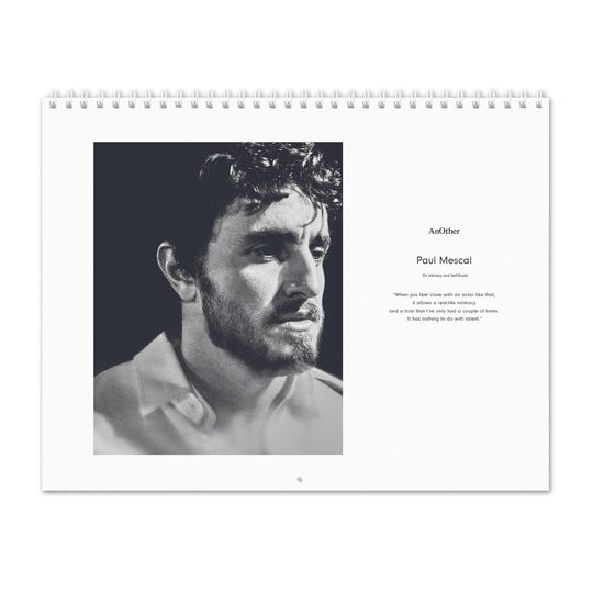 Paul Mescal Vol.1 - 2025 Wall Calendar