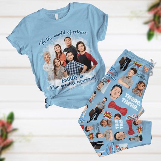 Young Sheldon Pajamas Set, Anakin Skywalker Shirt Pants Set, Disney Movie Pajamas Set, Valentine Gift