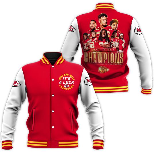 Kansas City Chiefs Baseball Jacket For Fan