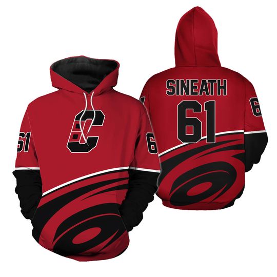 Personalized Carolina Hurricanes Special Bold 3D Hoodie Hockey Team