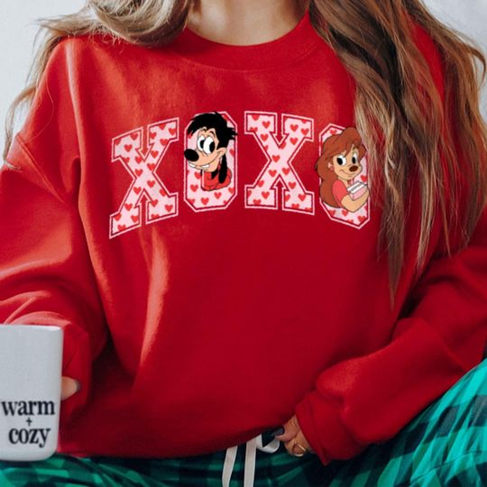 XOXO Max Roxanne Sweatshirt, Valentine Gift, Trending Unisex Shirt, Disneyland Vacation Trip Gift 2025