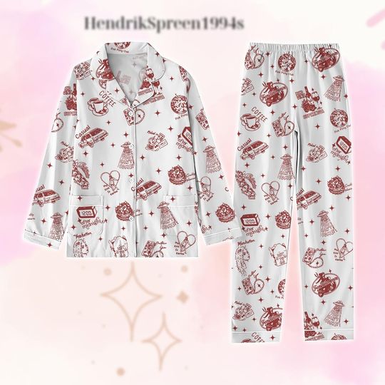 Chappell Roan Pajamas Set, Midwest Princess Pajamas, Pink Pony Club Pajamas, Hot To Go Pajamas, Femininomenon Pj