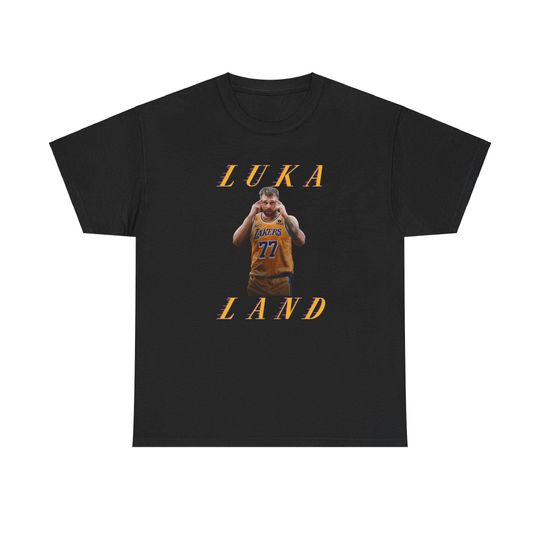 Luka Doncic Lakers Shirt, Unisex Tee for Lakers Fan, Luka Land Basketball Team Tee, NBA Fan Gift, Sports Apparel