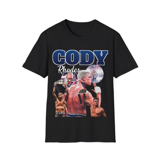 Wrestling Entertainment Cody Rhodes Vintage 90s T-Shirt