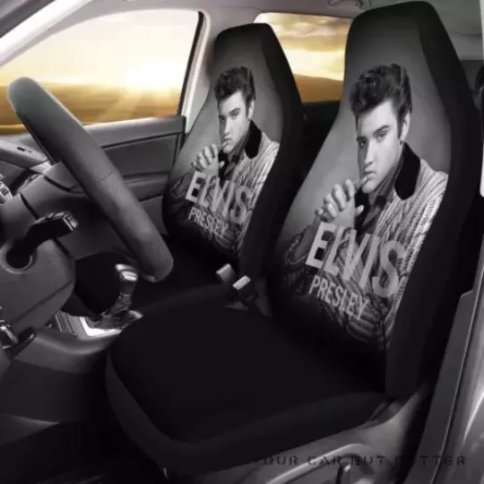 Gift For Lovers- Elvis Presley Car seat cover, Music Fans Gift.