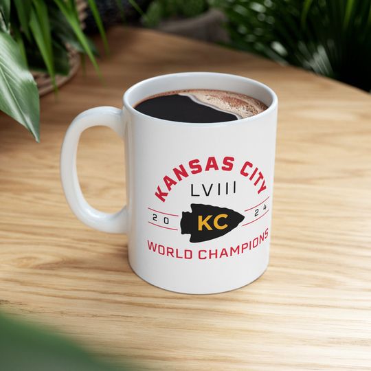 Super Bowl LVIII world champs mug - Kansas City Chiefs