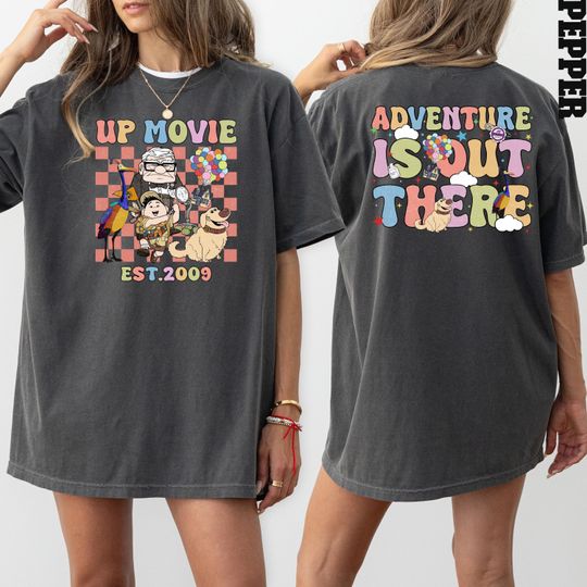 Disney Up Movie Est. 2009 Shirt, Adventure Is Out There Shirt, Disney Up Shirt, Disney Family Vacation Shirt, Disney Shirt