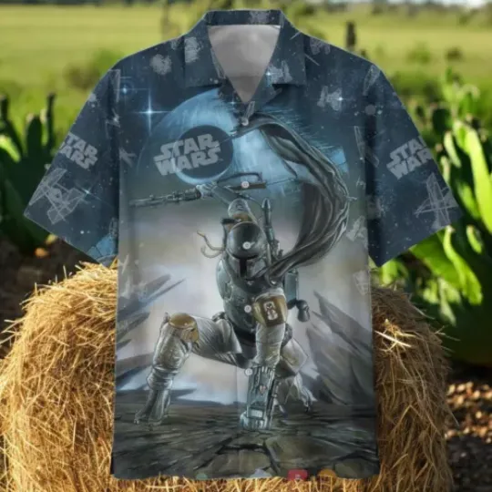 Boba Fett Star Wars Hawaiian Shirt