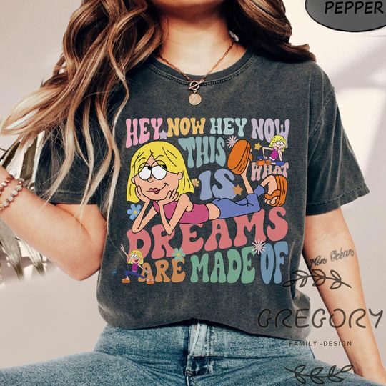 Disney Cute Lizzie McGuire Comfort Colors Shirt, This Is What Dreams Are Made Of Retro Shirt, Disney Vacation Trip Shirts, Disneyland