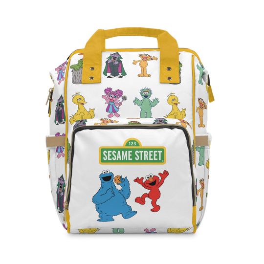 Sesame Street Multifunctional Bag Diaper Backpack