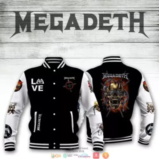Medeth Black Baseball Jacket