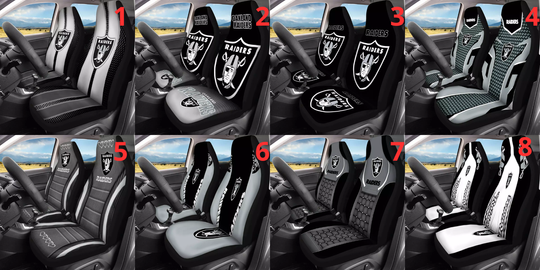 New Oakland Football Car Seat Cover