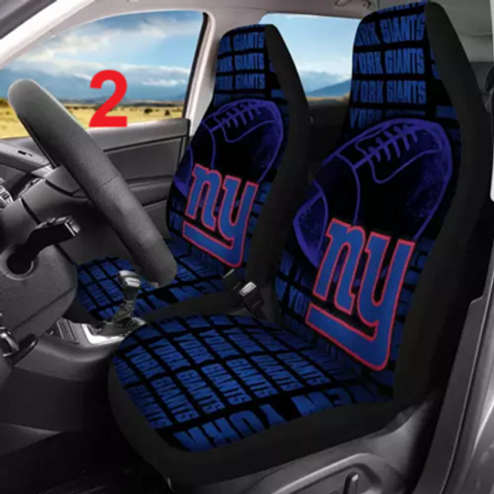 New York Football Car Seat Cover