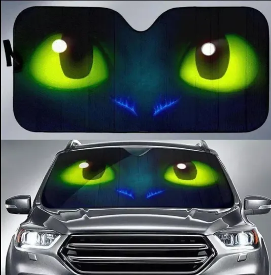 Discover Dragon Sunshade Car Windshield Sun Protection Auto Accessory