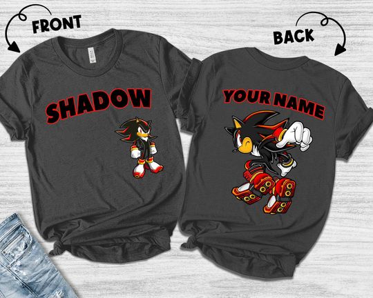 Custom Sonic the Hedgehog Costume Shirt, Sonic Costume Shirt,Miles Tails Prower Amy Rose Costume,Matching Family Halloween Costume