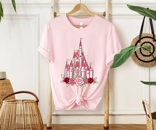 Discover Disney Castle Valentine Shirt, Disney Valentine's Day Shirt, Matching Valentines Shirt, Cute Valentine Shirt, Disneyland Valentines Shirt