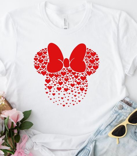 Disney Minnie Mouse valentine's shirt, Disney valentine's day Shirt, Minnie Red Valentine Shirt, Disney valentine shirt, Minnie mouse shirt,