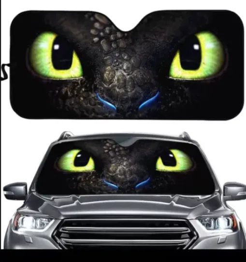 Discover Shield Sun Dragon Car Protection Sun Windshield Cars Accessory