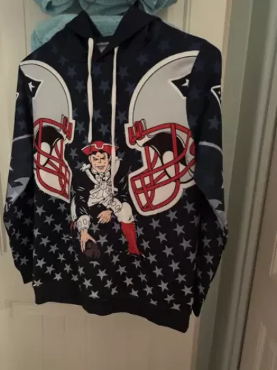 New England Patriots Unisex 3D Printed Hoodie Pullover