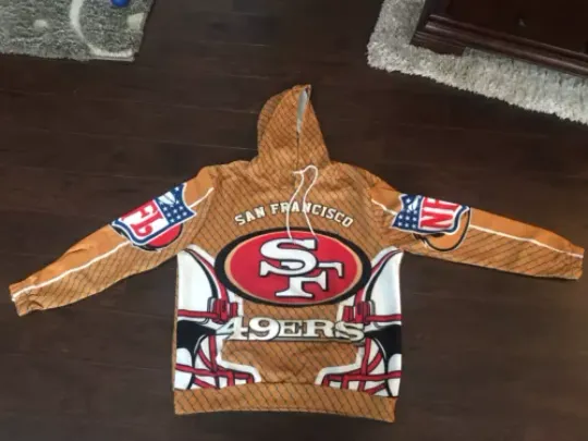 football San Francisco 49ers Unisex 3D Printed Casual Hoodie Pullover