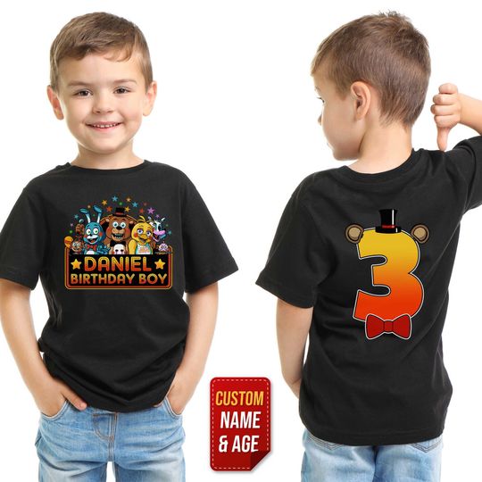 Five Nights at Freddy's Birthday Shirt/Five Nights at Freddy Birthday Family Shirt/Fnaf Birthday Family Shirt/Birthday Family Shirt
