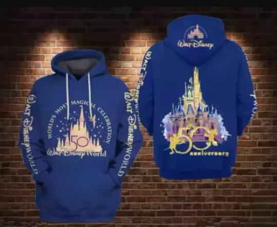 Bg Disney 100 Years Of Wonder Design 3D Hoodie Unisex All Size