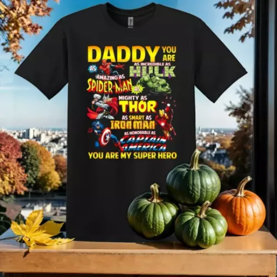 Discover Marvel Daddy You Are My Super T-shirt