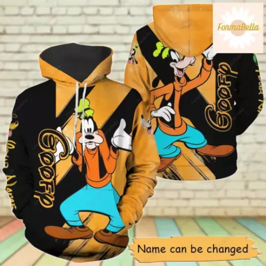 Personalized Goofy Dog Disney Goofy 3D HOODIE Best Price US Size Mother Day Gift