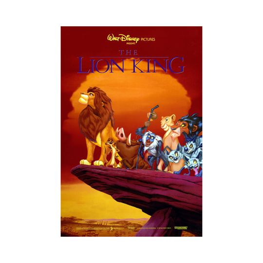 The Lion King Movie Posters | Disney Poster | Home Decor | Gift | Cartoon Poster