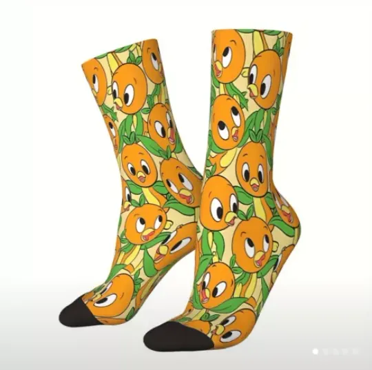 Disney Parks ~Orange Bird~ Inspired Socks- New