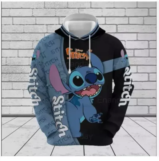 Stitch Disney 3D HOODIE HALLOWEEN GIFT CHRISTMAS GIFT BEST PRICE OVER PRINT